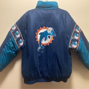 NFL Miami Dolphins Reversible Winter Jacket